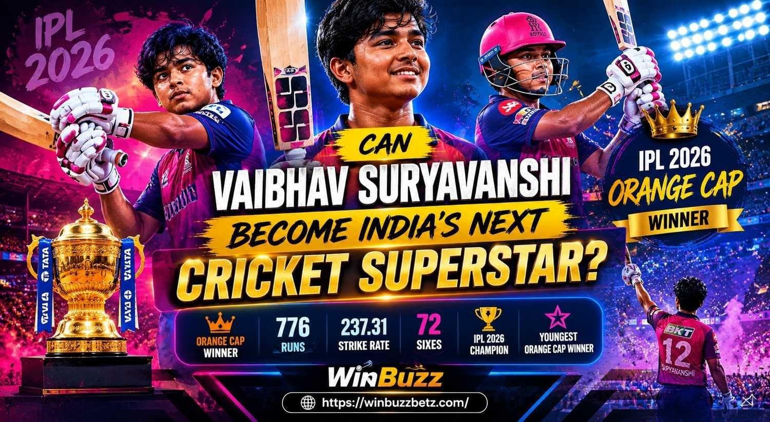 From an Orange Cap To IPL Champion Why Vaibhav Suryavanshi is India’s next Superstar